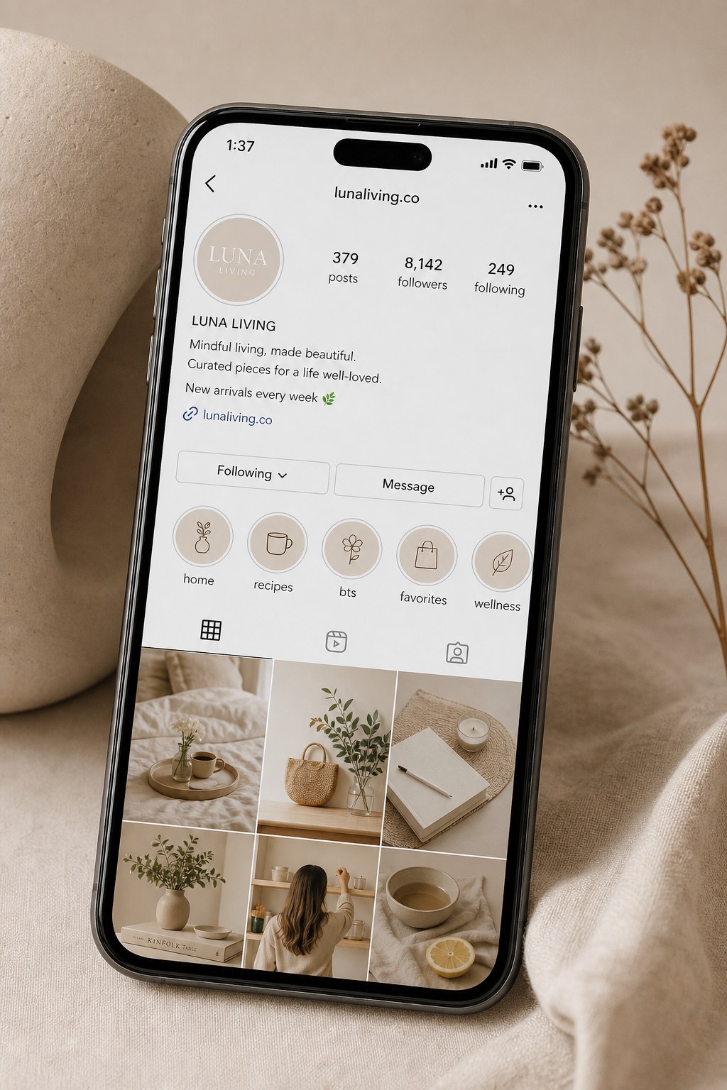Pacote de capas para destaques do Instagram